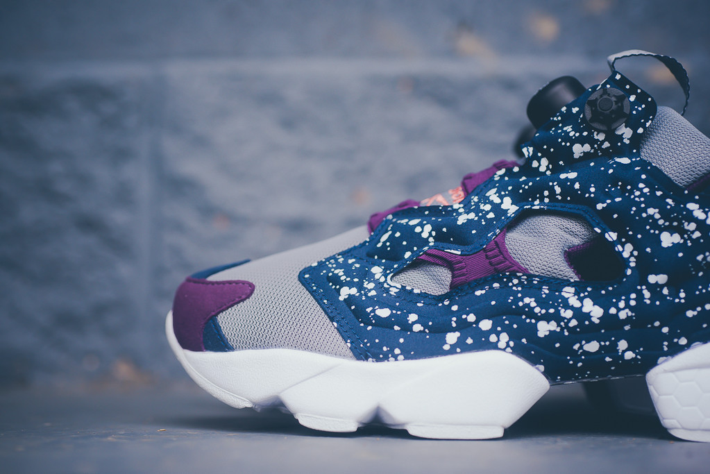 Reebok Instapump Fury Grey Indigo Orchard SHOES MASTER