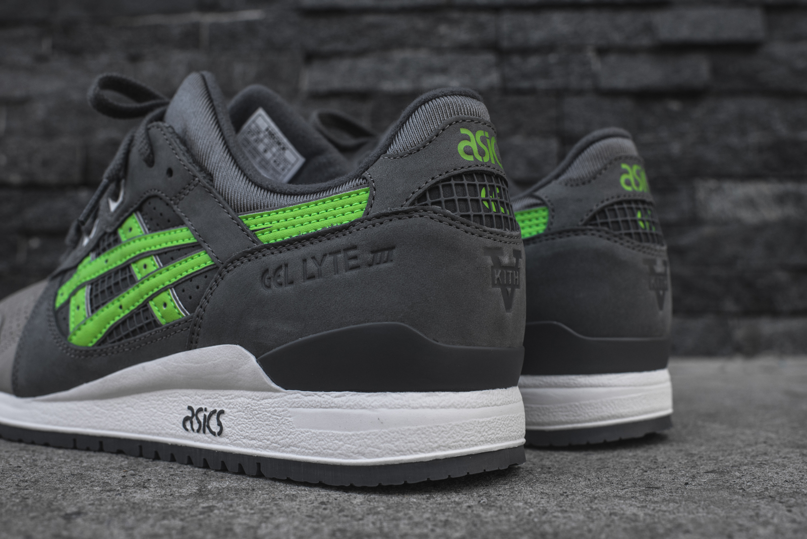 asics gel lyte 3 super green