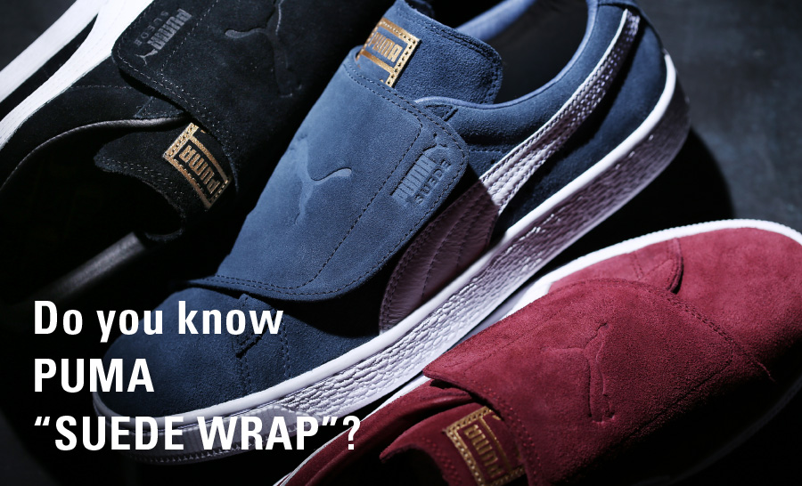 puma suede wrap