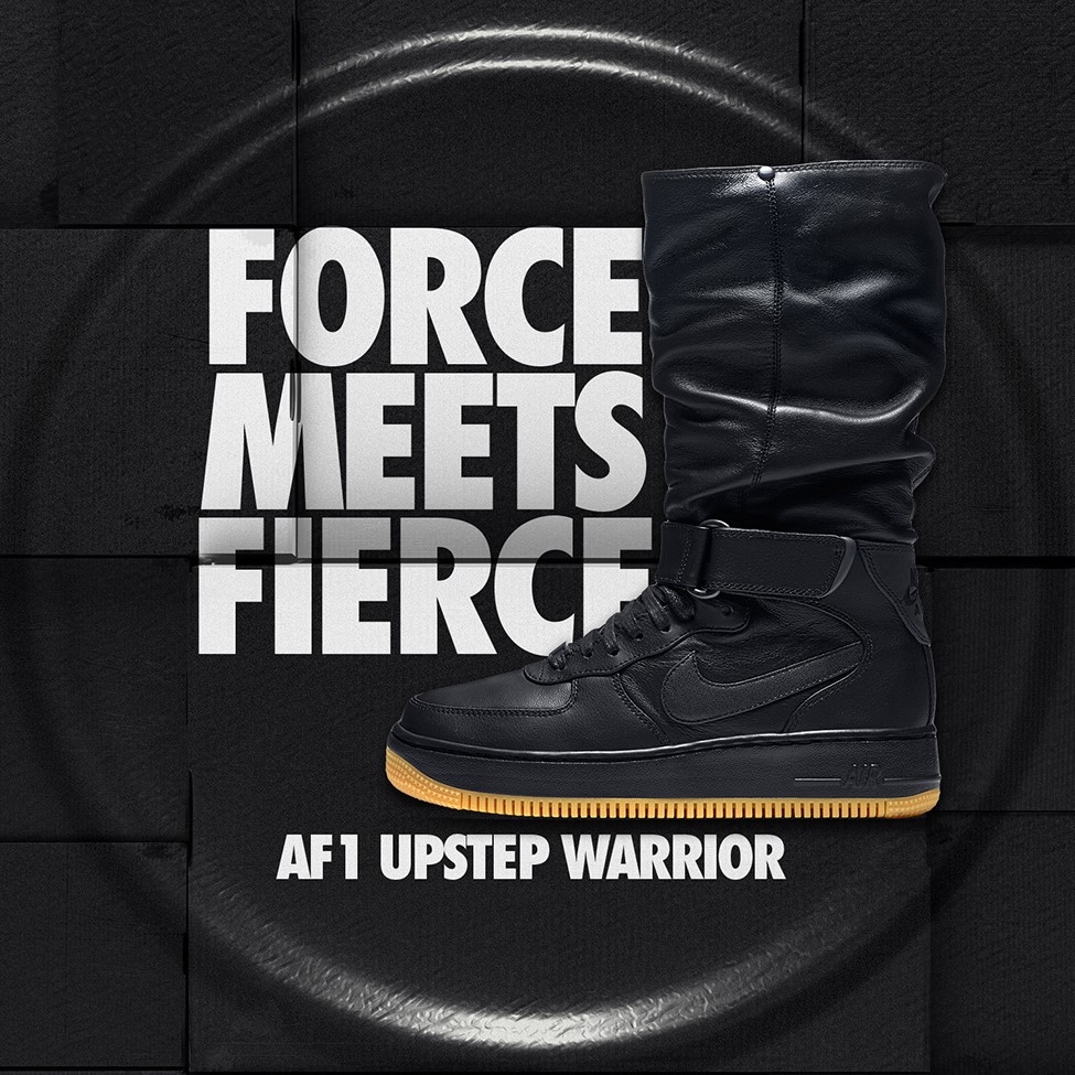 NIKE+ SNKRS” 12 SOLES “AF1 UPSTEP WARRIOR” | SHOES MASTER