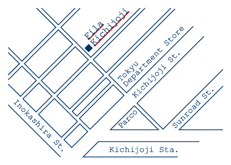 FILA吉祥寺店MAP