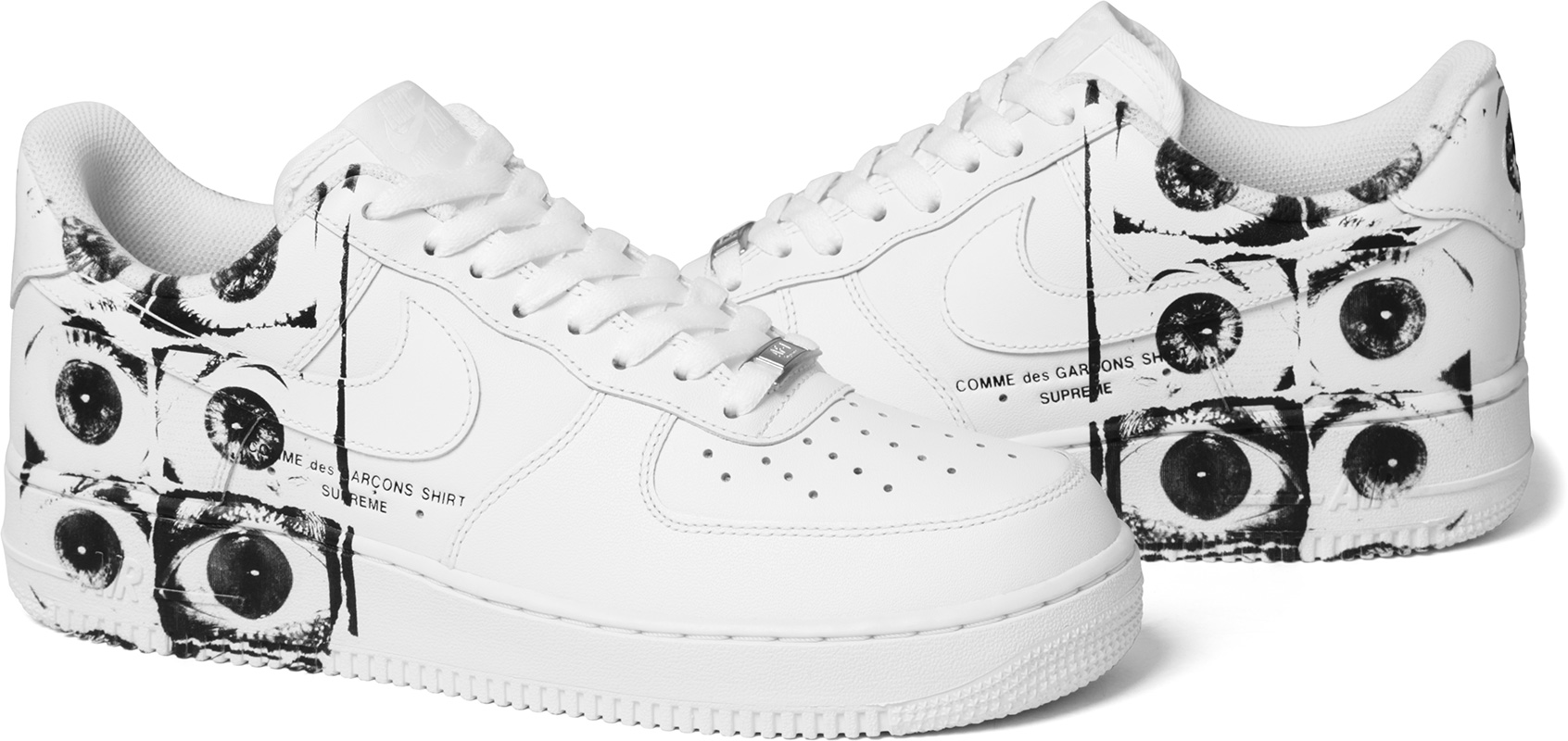 supreme comme des garcons air force 1