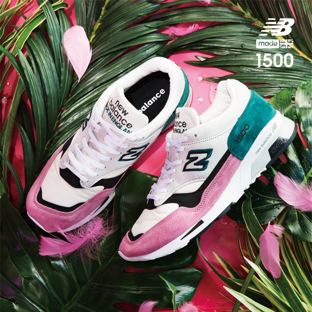 new balance 1500 flamingo pack white pink