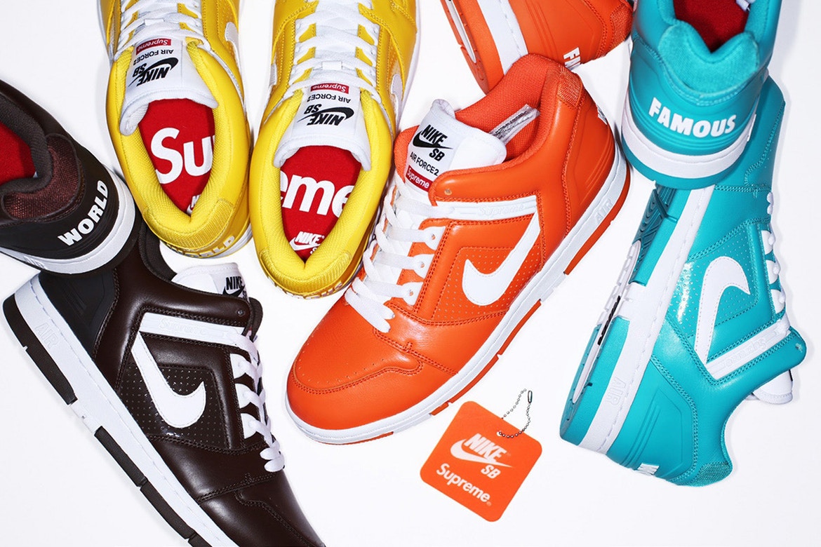 Supreme x NIKE SB Air Force 2 | SHOES 