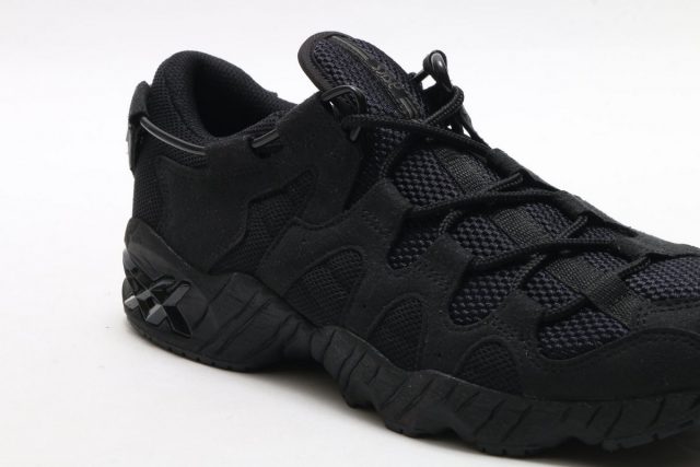 ASICSTIGER atmos GEL MAI TRIPLE BLACK WORLDWIDE EXCLUSIVE SHOES MASTER