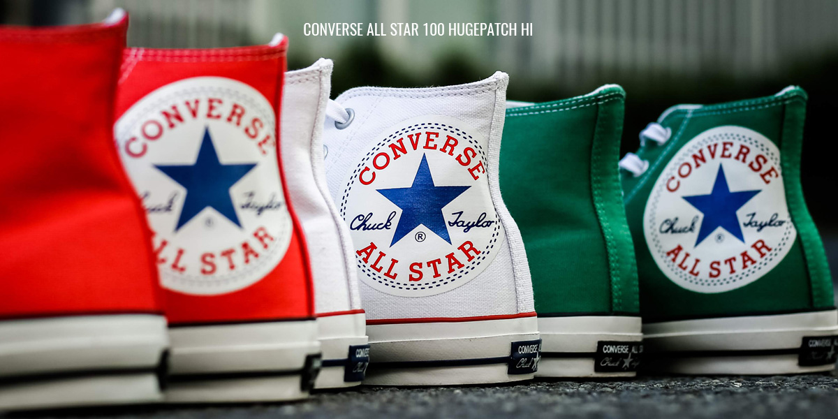 CONVERSE ALL STAR 100 HUGEPATCH HI at atmos | SHOES MASTER