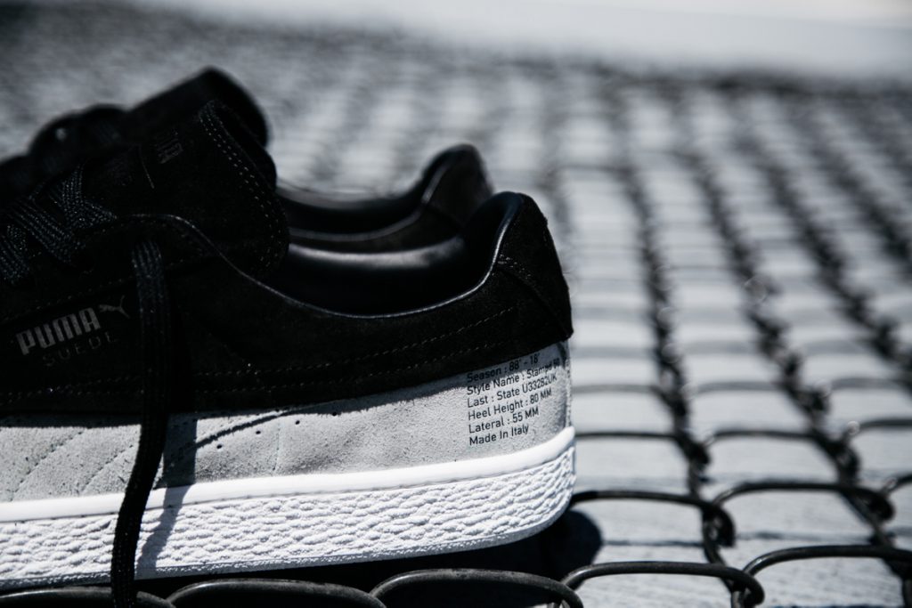 puma suede stampd