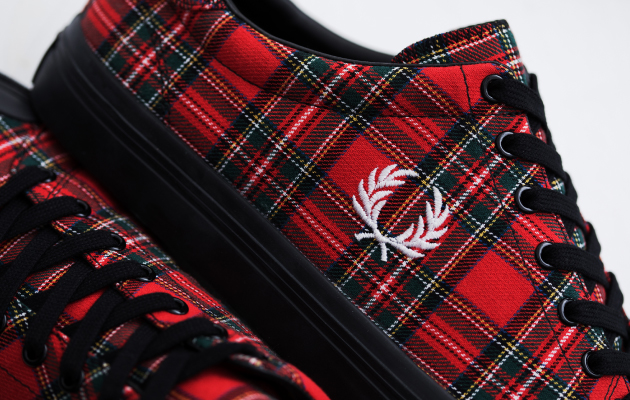 BILLY'SENT × FRED PERRY Tartan Breaux Vulca(BILLY'SENT EXCLUSIVE BILLY'SENT × FRED PERRY Tartan Breaux Vulca(BILLY'SENT EXCLUSIVE