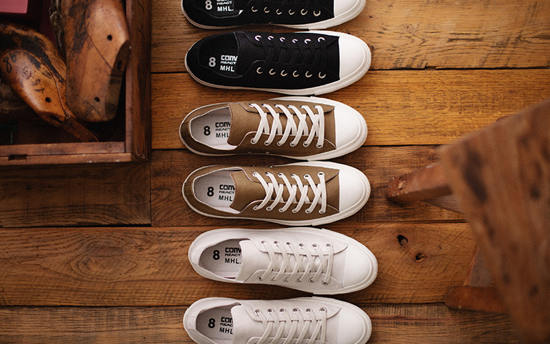 CONVERSE × MHL “ALL STAR 100 OX / MHL” Now On Sale! | SHOES MASTER