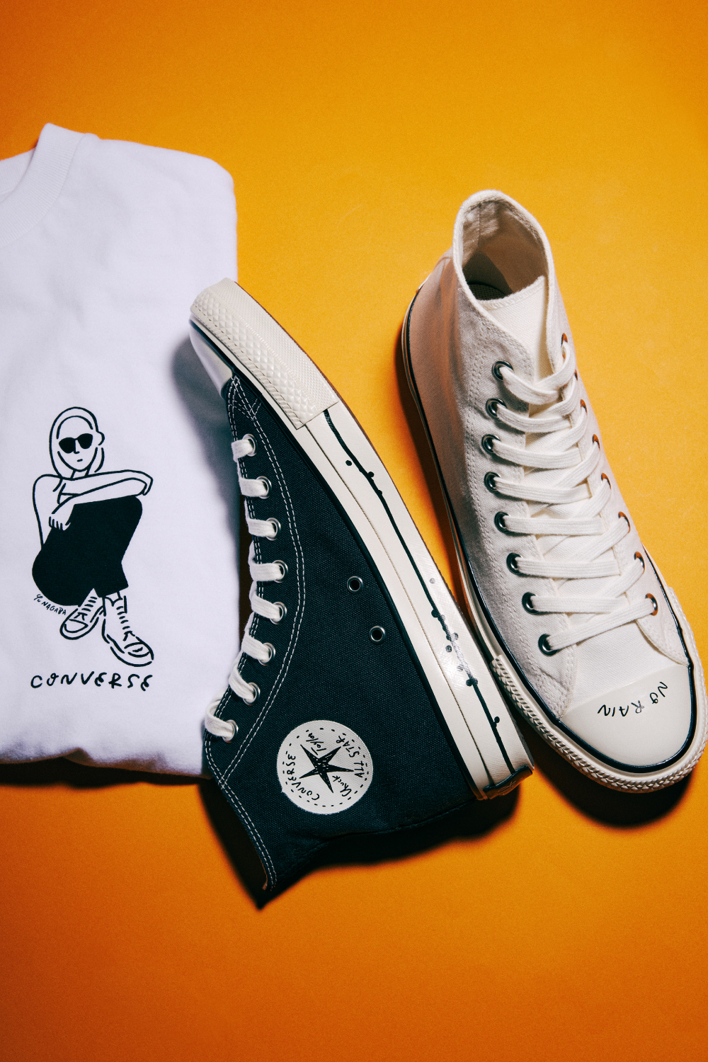 ☆新品未使用☆CONVERSE コンバース オールスター　長場雄さんコラボ