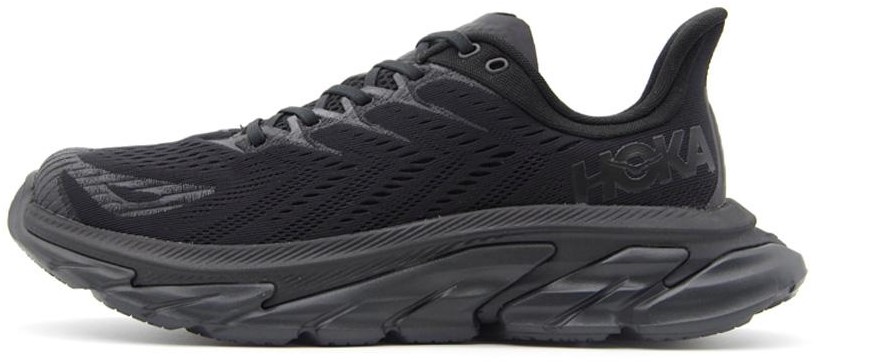 HOKA ONE ONE CLIFTON EDGE ALL BLACK at mita sneakers Now On Sale 