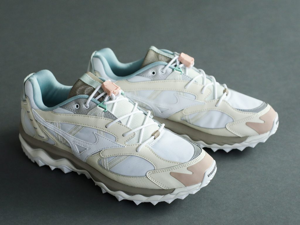 Mizuno Sports Style 2021 F/W “WAVE MUJIN TL” White/beige/brown 