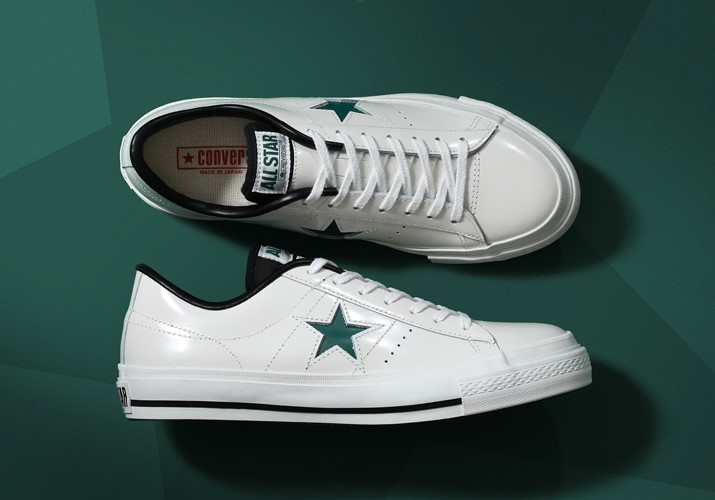 【☀️】CONVERSE ONE STAR OX WHITE/GREEN