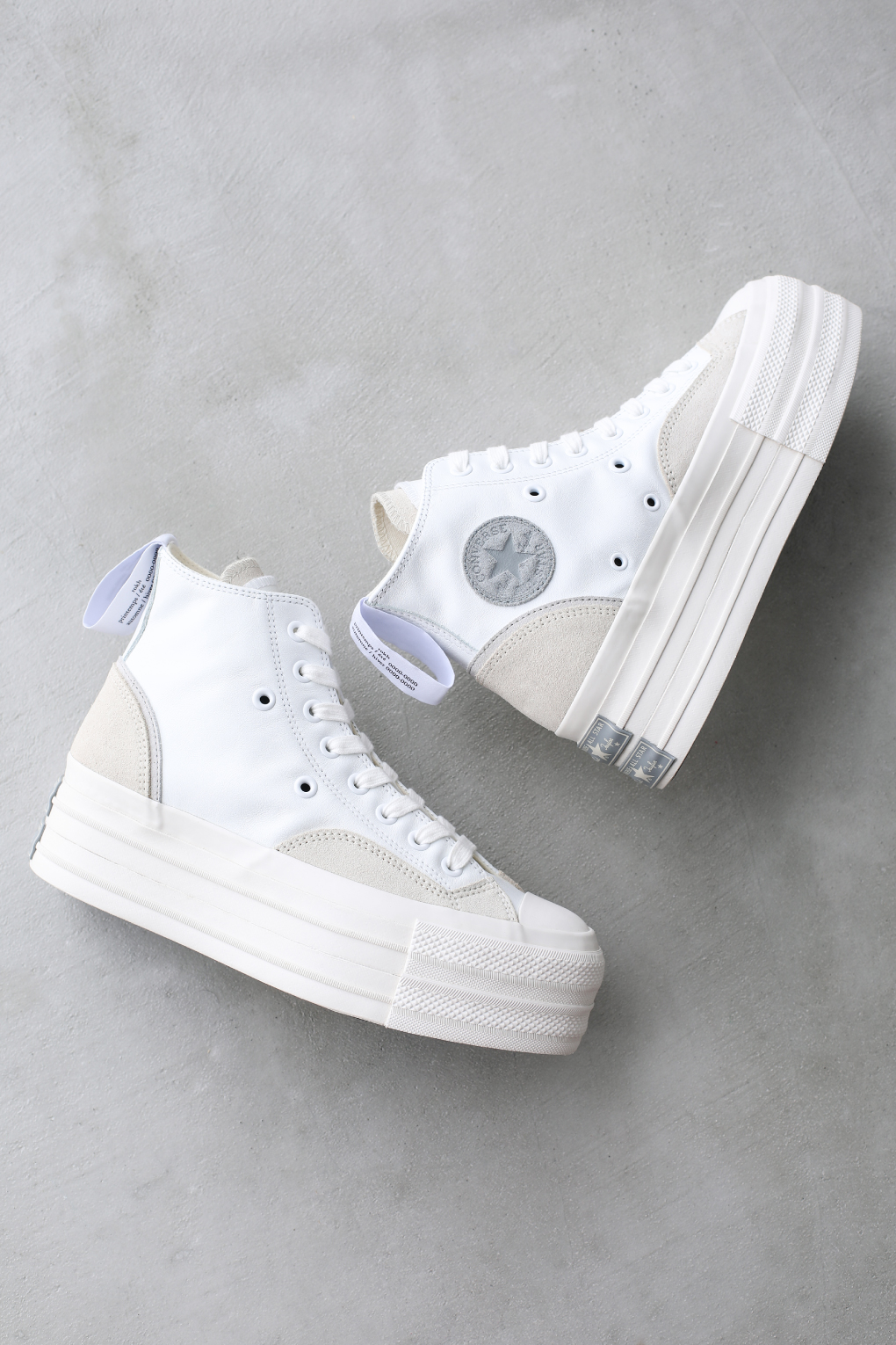 rokh × CONVERSE ADDICT “CHUCK TAYLOR LEATHER PLTS ROKH HI” | SHOES ...