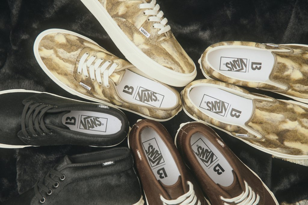 Tan sales fuzzy vans