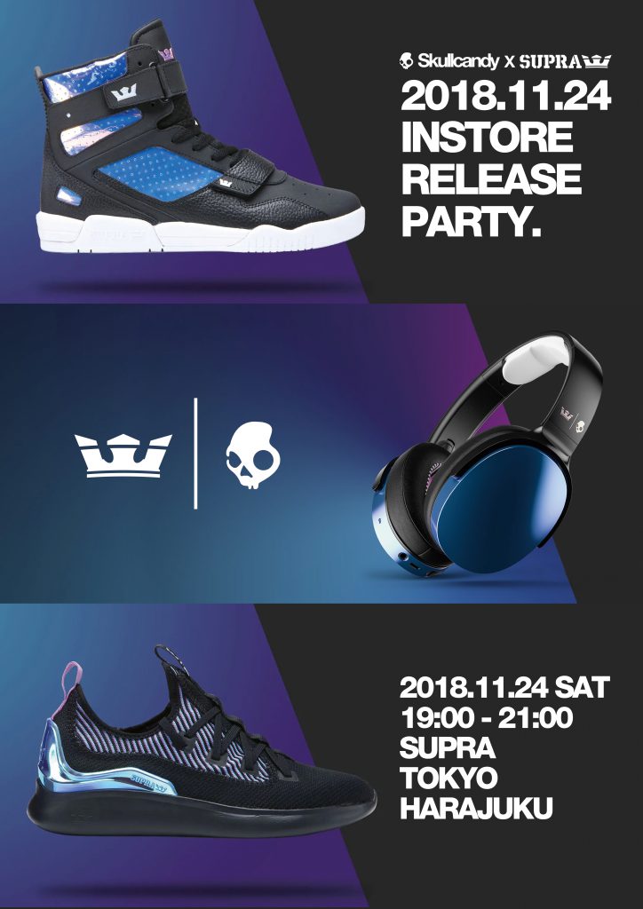 SUPRA Skullcandy HESH 3 BREAKER FACTOR 11 24 Sat Release SHOES MASTER