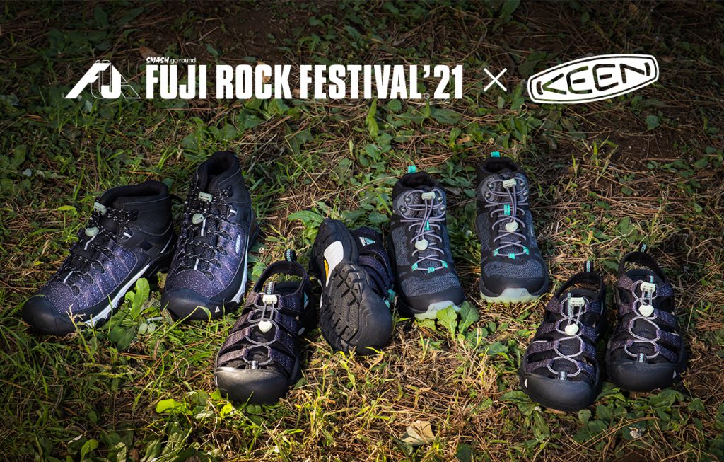 FUJI ROCK FESTIVALʼ21×KEEN 2nd Collaboration 1/1(Fri)Release